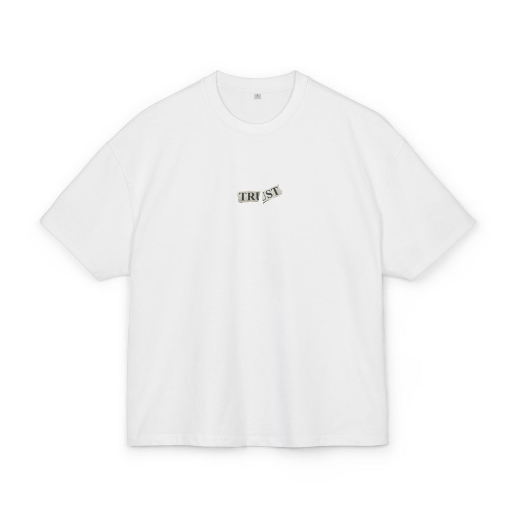 Box Tee — Minimal 'TRUST'