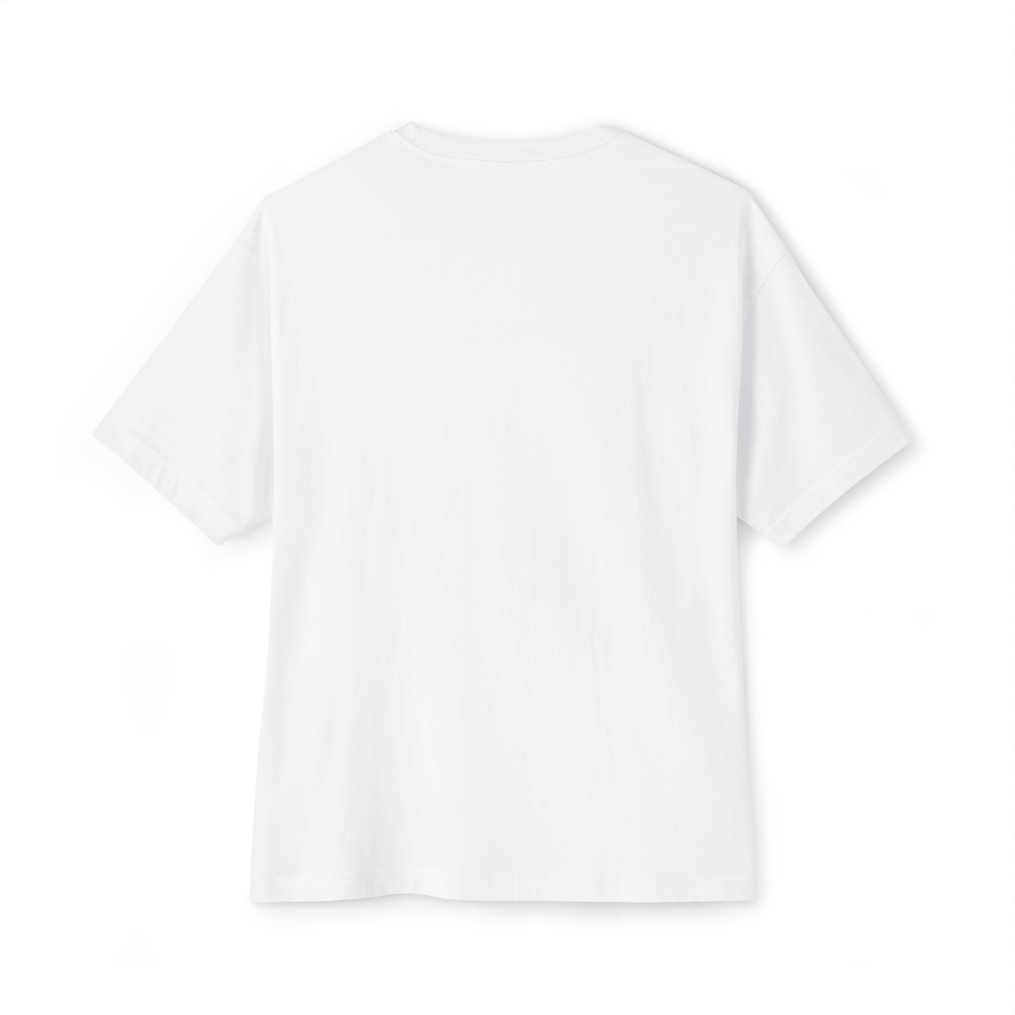 Nerd Graphic Tee — Oversized Boxy White T‑Shirt