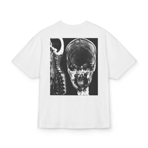 Box Tee — Graphic Tee with X-Ray Skull Back Print